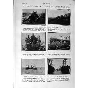  1900 TRAIN CRASH HINDLEY SHIP IBEX ALLIGATOR FASHION: Home 