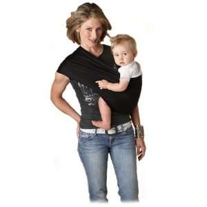  Black Sateen Baby Carrier (M/l): Baby