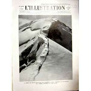   : Mont Blanc Alpes Officers Haute Montagne 1936 Print: Home & Kitchen
