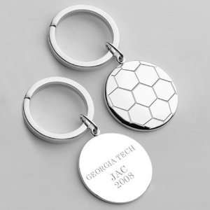  Georgia Tech Soccer Sports Key Ring