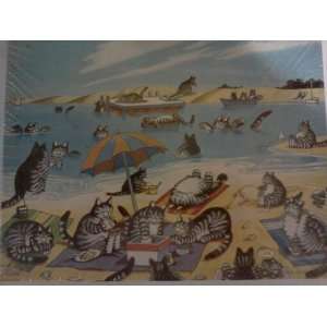   Jigsaw Puzzle 500 Pieces The Cat Days of Summer Toys & Games