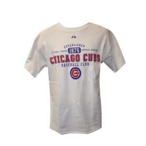  Chicago Cubs 1876 Established Baseball Club T Shirt 