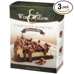 Wind & Willow Chocolate Amaretto Cheesebake Mix, 22.2 Ounce Boxes 