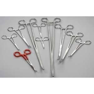 Forcep 10 Piece Kit Curved Sizes 3.5 to 18 Self  Locking  