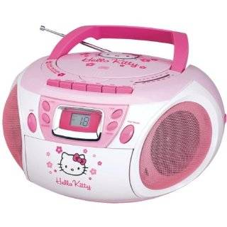 Digital Blue Barbie Boombox White/Pink  Toys & Games  