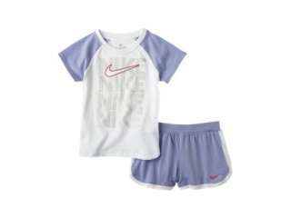  Nike Swoosh Toddler Girls Shorts Set