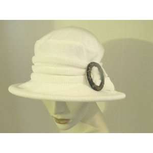  Parkhurst Serengeti Brim Sun Hat (White) 