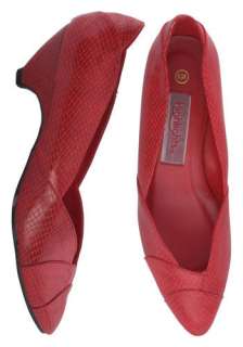 Vintage Red Snakeskin Heels  Mod Retro Vintage Vintage Clothes 
