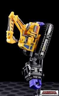 Transformers G2 MAKETOY Devastator BULLODZER & EVCAVATOR SET NEW 