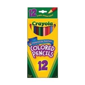  Crayola Colored Pencils 12/Pkg Long 68 4012; 3 Items/Order 