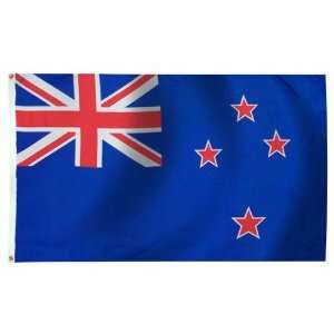  New Zealand Flag 3X5 Foot E Poly Patio, Lawn & Garden