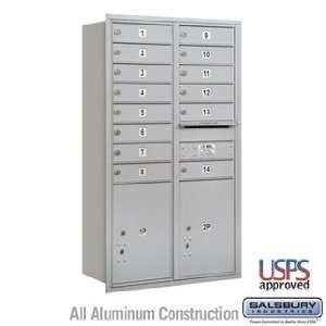 Mailbox   13 Door High Unit (48 Inches)   Double Column   14 MB1 Doors 