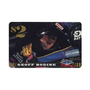   Phone Card: Assets Racing 1995: $2. Geoff Bodine (Bosch Spark Plugs