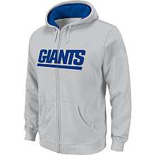 Reebok New York Giants Boys (4 7) Full Zip Sportsman Sweatshirt 