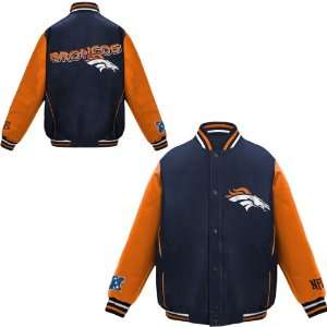  G Iii Denver Broncos Faux Leather Jacket: Sports 