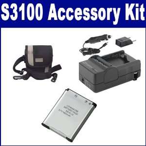  Nikon Coolpix S3100 Digital Camera Accessory Kit includes 