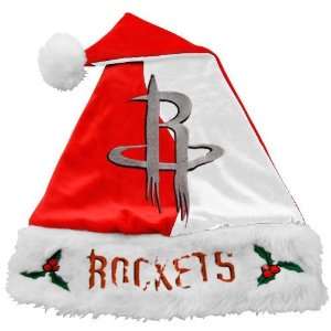 Forever Collectibles NBA Houston Rockets Colorblock Santa Hat:  