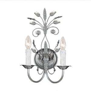  Primrose Wall Sconce in Silver or Gold
