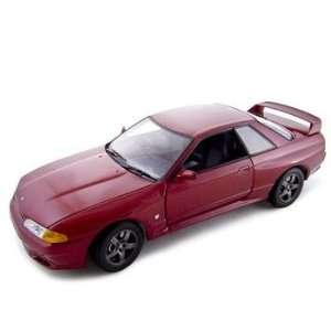  Nissan Skyline GTR R32 Diecast Model Red 1/18 Kyosho: Toys 