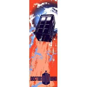 Doctor Who Tardis Taking Off Vert. Poster (11.75 x 36.00)  