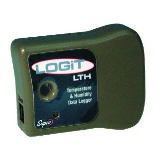Supco LTH LOGiT Temperature and Humidity Data Logger, 3 Length x 2 1 