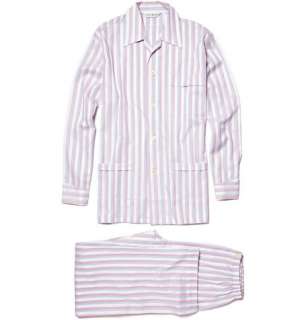 Derek Rose Striped Pyjama Set  MR PORTER