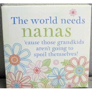  Hallmark Mothers Day GLS4128 Nanas Canvas Plaque 