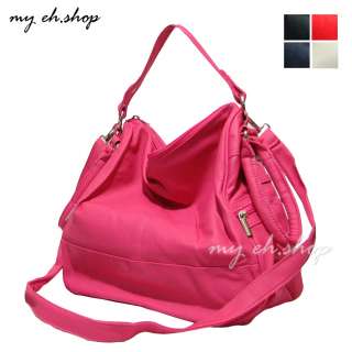 eh.shop] NWT Korean Style Shoulder Cross Purse Navy Pink Red Bag 