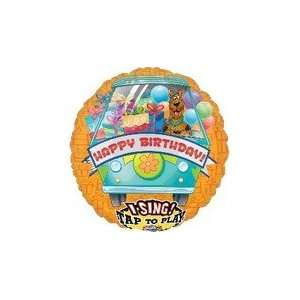  28 Sing A Tune Scooby Happy Birthday   Mylar Balloon Foil 
