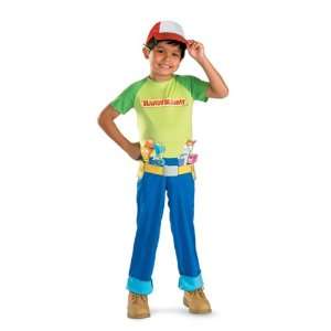   Handy Manny Toddler Costume  Size 4 6  Toys & Games  