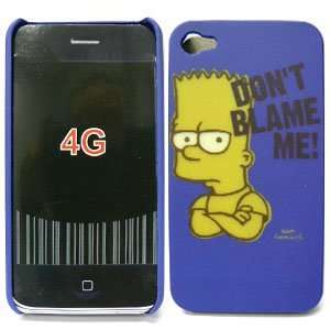  Apple iPhone 4   4S (AT&T/Verizon/Sprint) The Simpsons Bart & Text 