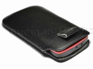 New Brown leather Case Pouch Sleeve for Nokia C3 C3 00  