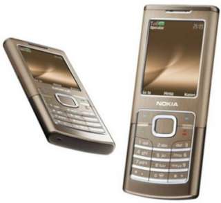 Brown Unlocked NOKIA 6500c Classic 3G Cell Phone  