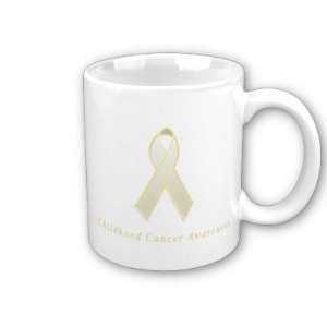  Childhood Cancer Awareness Ribbon Coffee Mug Everything 