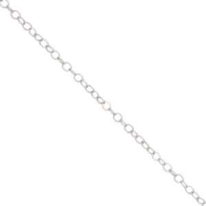  Curteis 26 / 66cm Open Trace Chain in Sterling Silver 