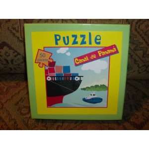  Canal De Panama, Panama Canal 50 Piece Kids Puzzle Toys & Games