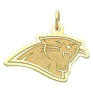  14K Gold NFL Carolina Panthers Logo Charm Sports 
