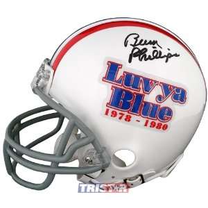   Houston Oilers Luv Ya Blue Replica Mini Helmet: Sports Collectibles