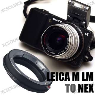 Leica M LM Lens to SONY E Mount Adapter For NEX 5 NEX 3 NEX 7 3C NEX 