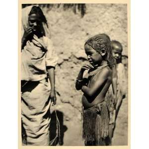 1930 African Children Omdurman Sudan Hugo A. Bernatzik   Original 