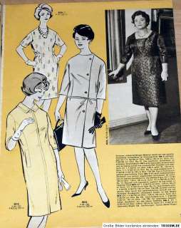Ostalgie  Praktische Mode mit Schnittmuster 10/1962  