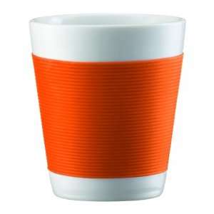 Bodum Canteen Double Wall Thermal Porcelain Cups, Small, Set of 2, 0.1 