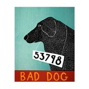 Bad Dog Lab by Stephen Huneck, 13x19 