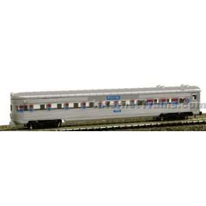   Model Power N Scale Streamline Observation Car   Amtrak Toys & Games