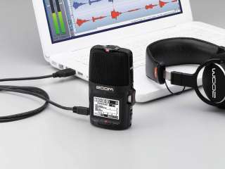Zoom H 2n Digital Handy Recorder + 10 GB + Kopfhörer Aufnahmegerät 