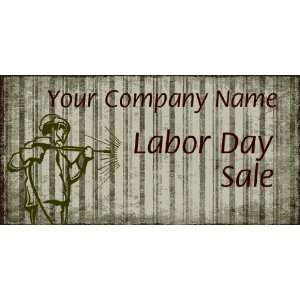  3x6 Vinyl Banner   Labor Day Sale Your Company: Everything 