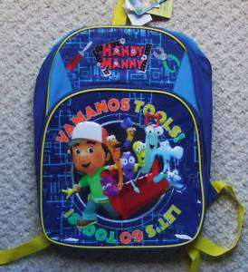 HANDY MANNY VAMANOS TOOLS (LETS GO TOOLS) BACKPACK  