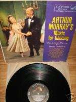 ARTHUR MURRAYS MUSIC FOR DANCING TV Dance Orchestra lp  