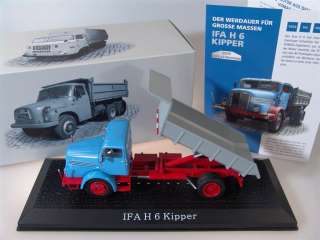 IFA H 6 KIPPER, NEU,143, ATLAS Verlag, OVP  