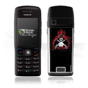  Design Skins for Nokia E50   Pirate Poker Design Folie 